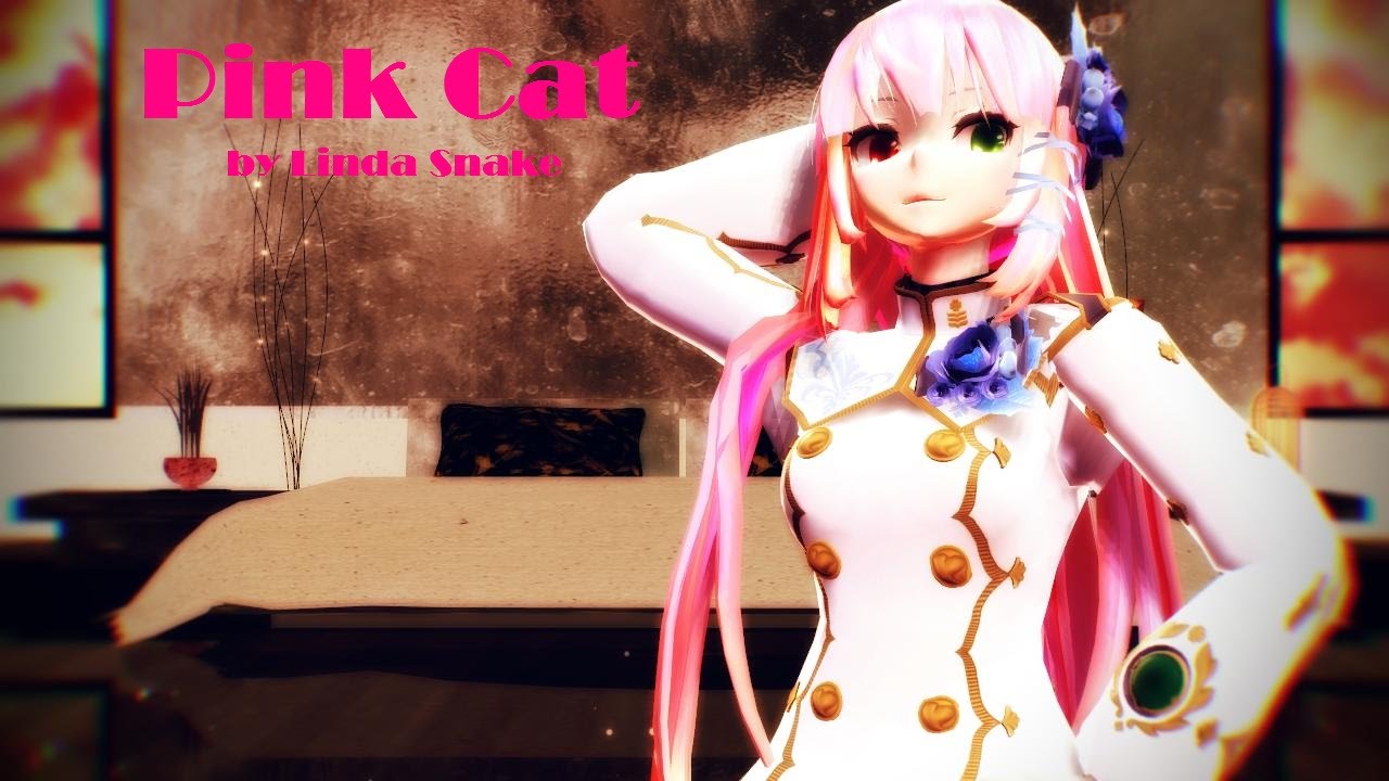 [MMD Vocaloid] Pink Cat (Luka)