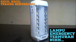 Emergency Lamp Surya SQL L18 Frosted | Buka Box. 