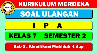 SOAL ULANGAN IPA KELAS 7 BAB 5 SEMESTER 2 KURIKULUM MERDEKA SOAL ULANGAN IPA KELAS 7 BAB 5 SEMESTER 2 KURIKULUM MERDEKA