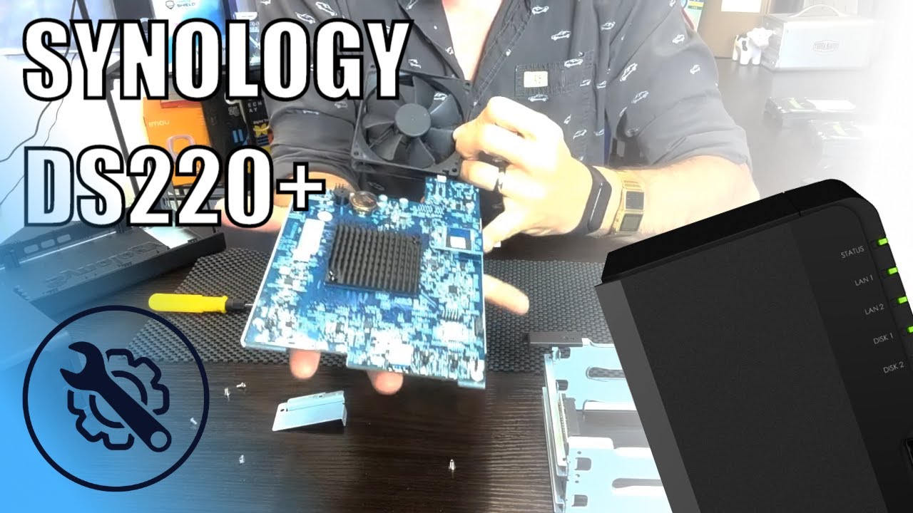 Update Synology DS220+ NAS Disassembly - Taking it to pieces