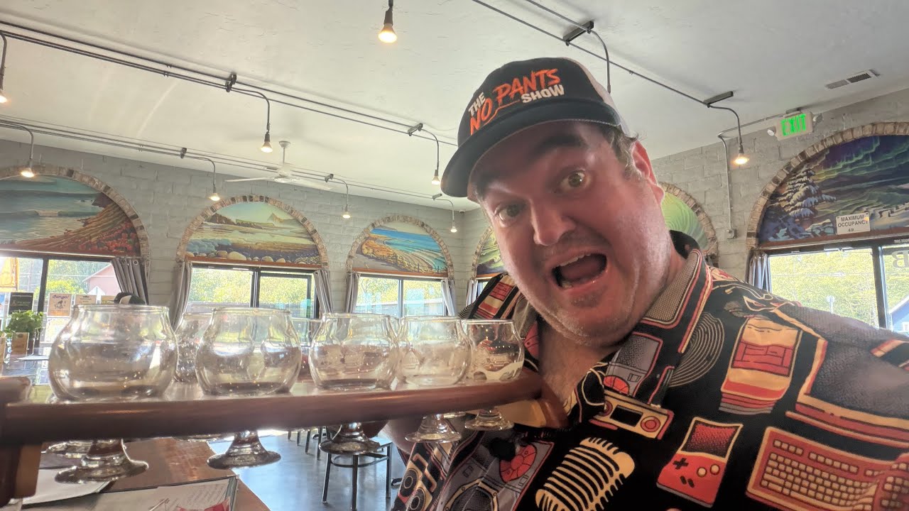 A Quick Flight At Redwood Curtain Brewing Company! 
