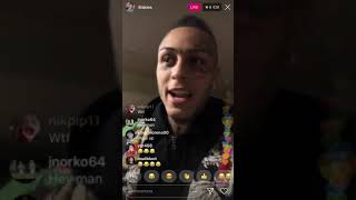 Lil Skies Tells His Fans To Stop. Instagram Live