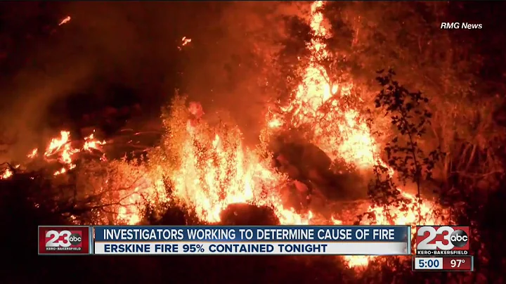 Investigation in cause of the Erskine Fire continues