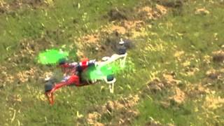 FlySky Protocol Integrated into Multi Wii Plus V4.3 Flight Test.