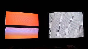 Two Retrono Video Synthesizers - Color Synthesis and Rhythm