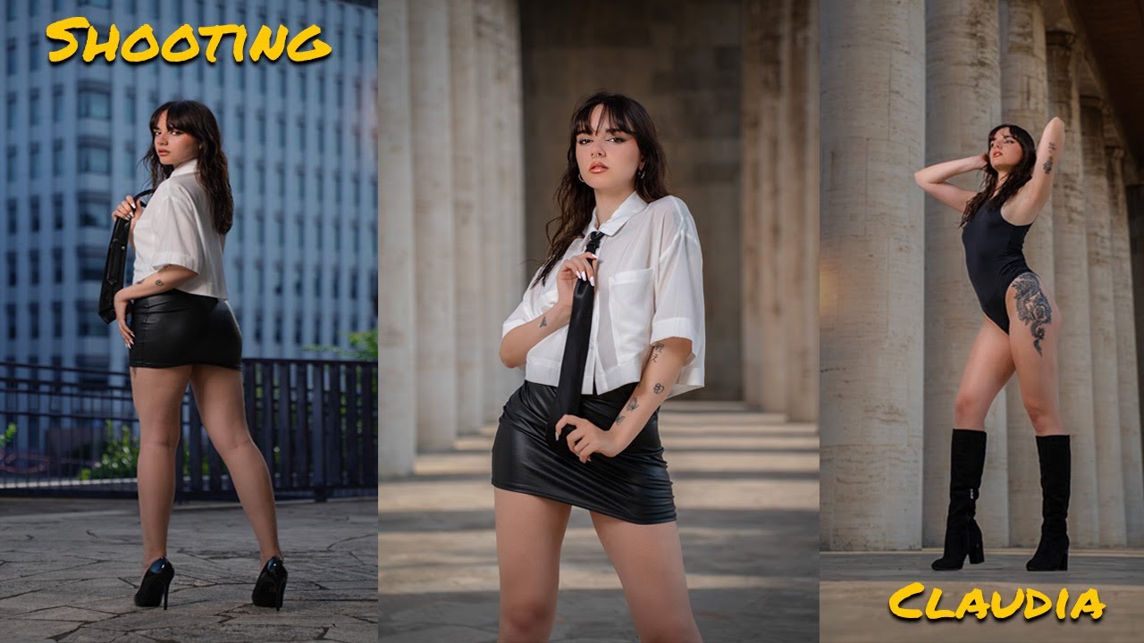 Shooting Claudia BTS Roma Sony a7iv Tamron 28-75 Godox AD300 pro insta360 x3 insta360 go3