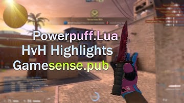 Powerpuff.Lua ft. Skeet.cc/Gamesense.pub ( 1440P )