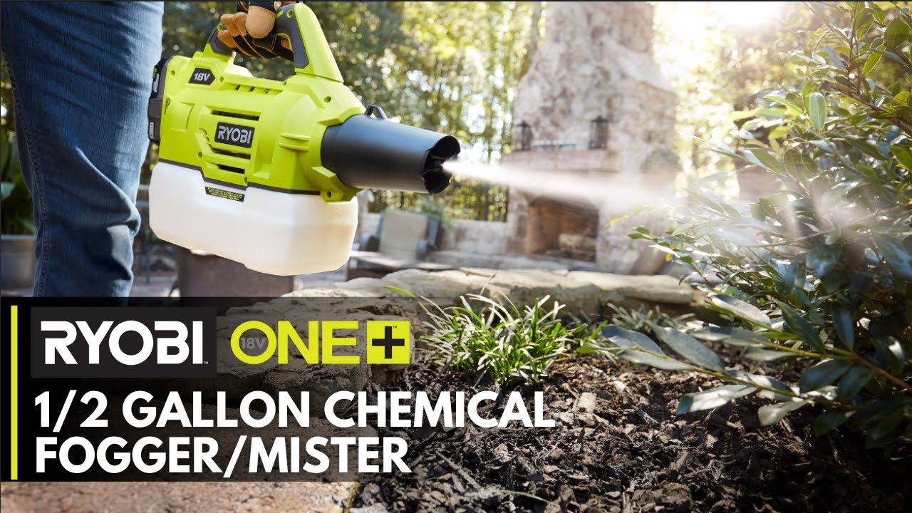 RYOBI 18V ONE+ 1/2 Gallon Chemical Fogger/Mister 