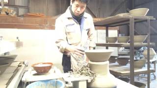 すり鉢の製造工程_仕上げ作業