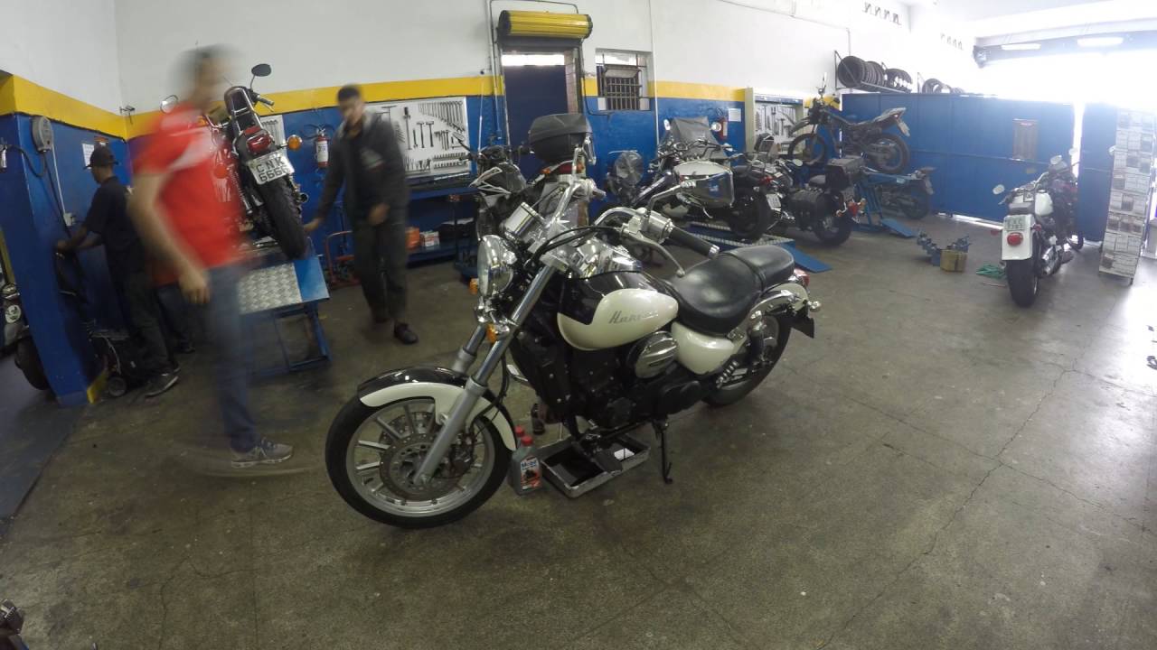 LR Motos - Processo de Manutenção da Dafra Horizon 250 Preta - 4035