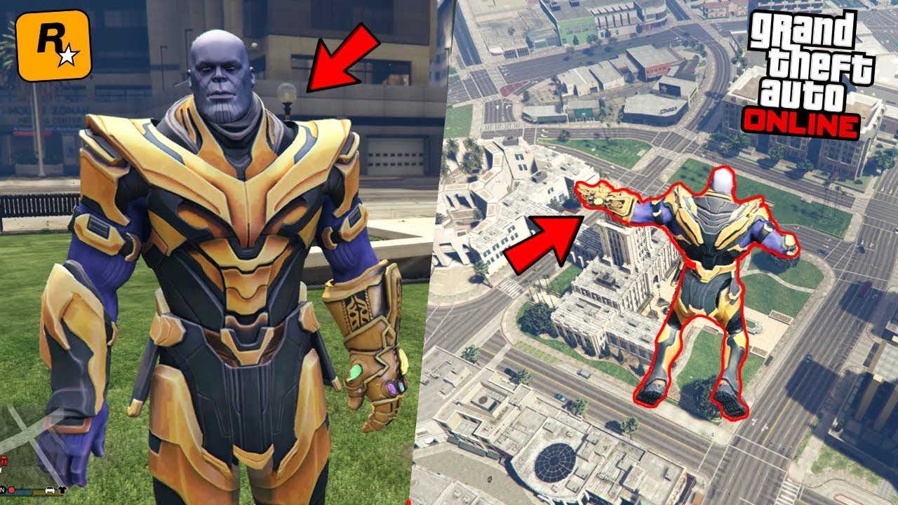 Someone Made a Current Thanos Mod for GTA Online