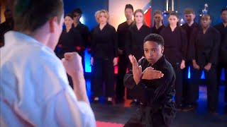 Hawk VS Kenny / Fight Scene | Cobra Kai Season 5