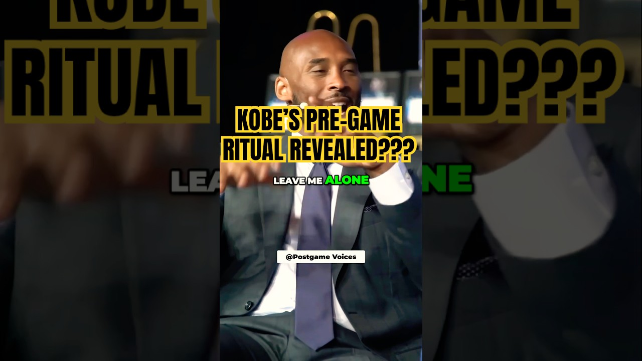 🤯 Kobe's Pre-Game Ritual REVEALED 