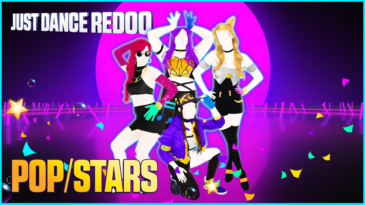 Поп стар speed. KDA Pop Star группа. Игра KDA Pop Stars. Группа k/da. Just Dance Pop Star.