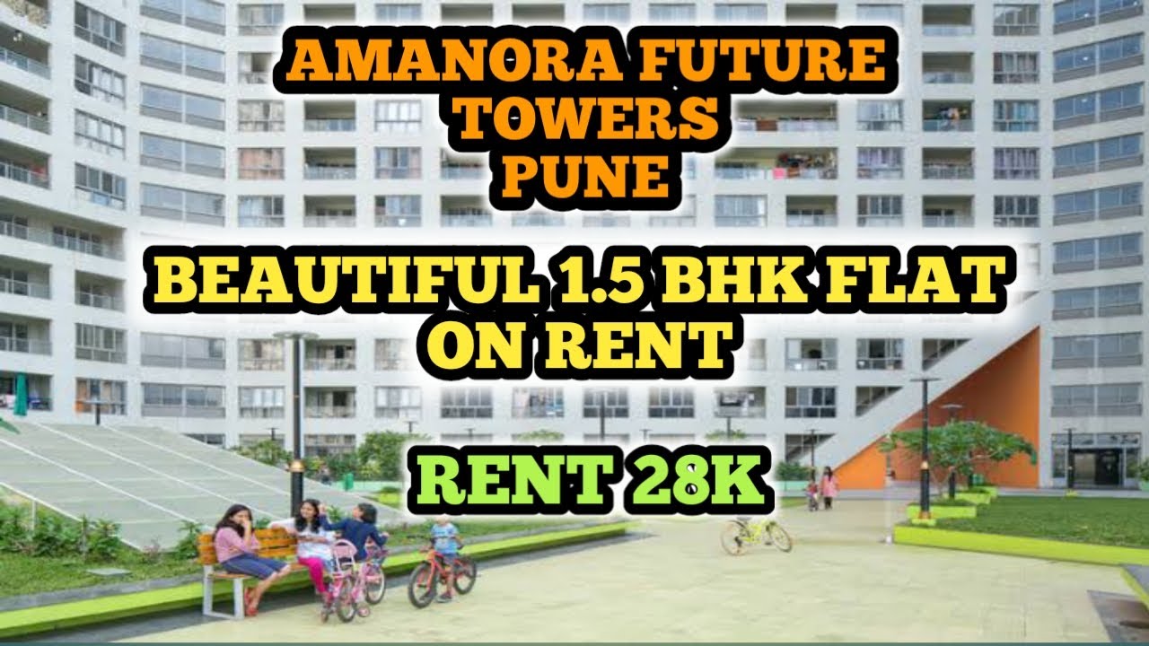 Beautiful 1.5 BHK Flat For Rent In Amanora Future tower Pune