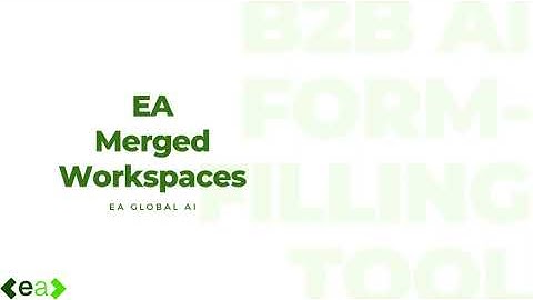 EA Tutorial | How to Merge Workspaces in EasyAutofill