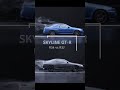 空力比較！R34とR32空力特性を可視化 #shorts #skyline #風洞実験