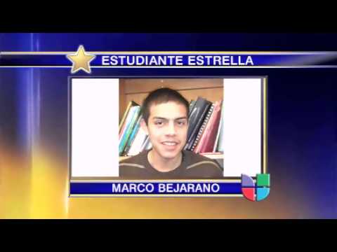 Estudiante Estrella: Marco Bejarano