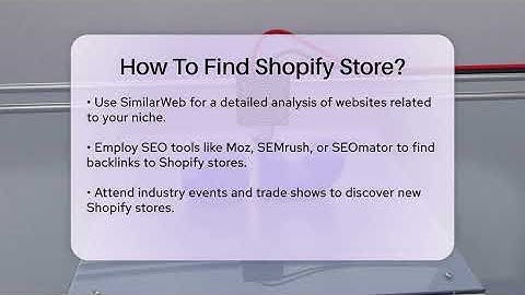 How To Find Shopify Store? - Talking Tech Trends