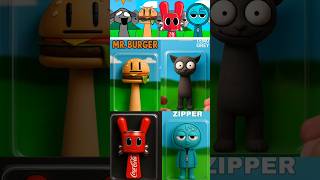 Incredibox Sprunki OCS Action Figure Unboxing ASMR