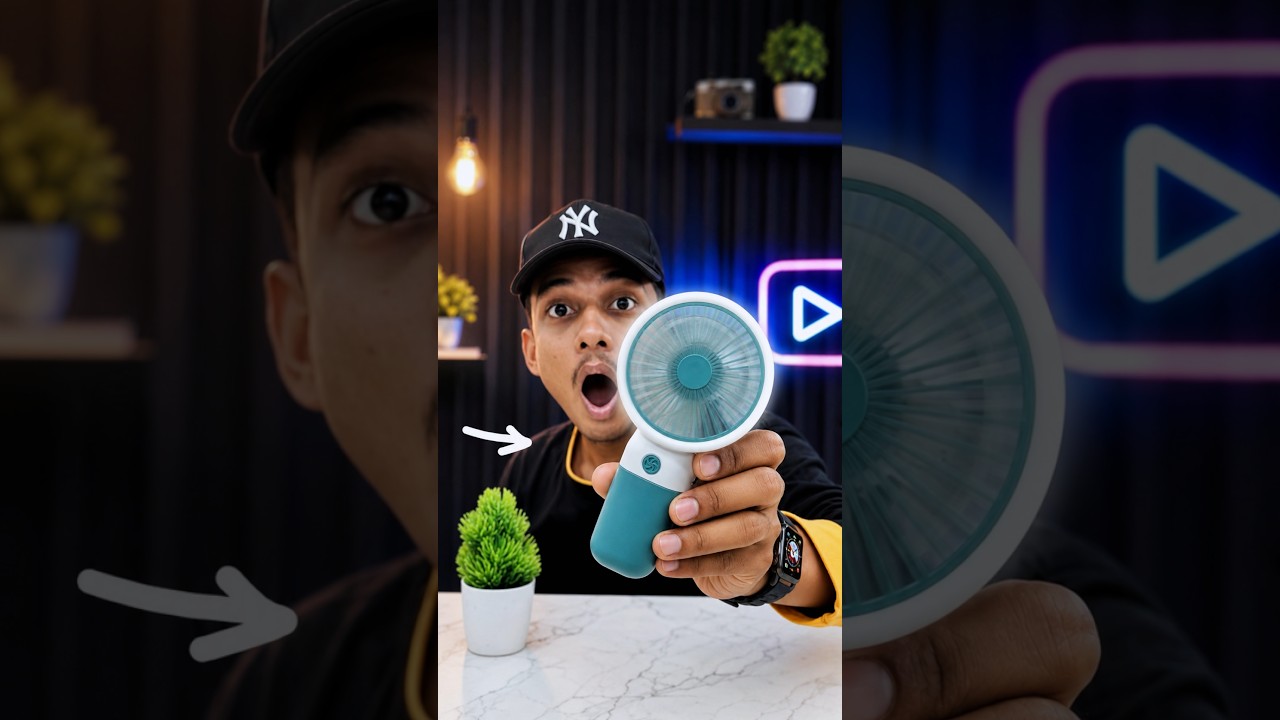 Portable Rechargeable Mini Fan