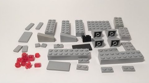 How to Make a Lego Modern Fireplace