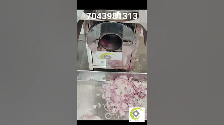 Onion Slicer Machine / Onion Slicer / Onion cutter / Onione cutting machine #Shorts