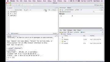 The Basics of Scripts in R