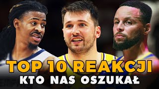 TOP 10 REAKCJI NBA. Kto nas oszukał? ► PROFESJONALNE STUDIO NBA 274