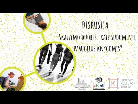 Video: Ką Skaityti Paaugliui