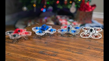 FPV Camera Comparison; Inductrix FPV Plus, BL, Emax Tinyhawk and Beta FPV 75X