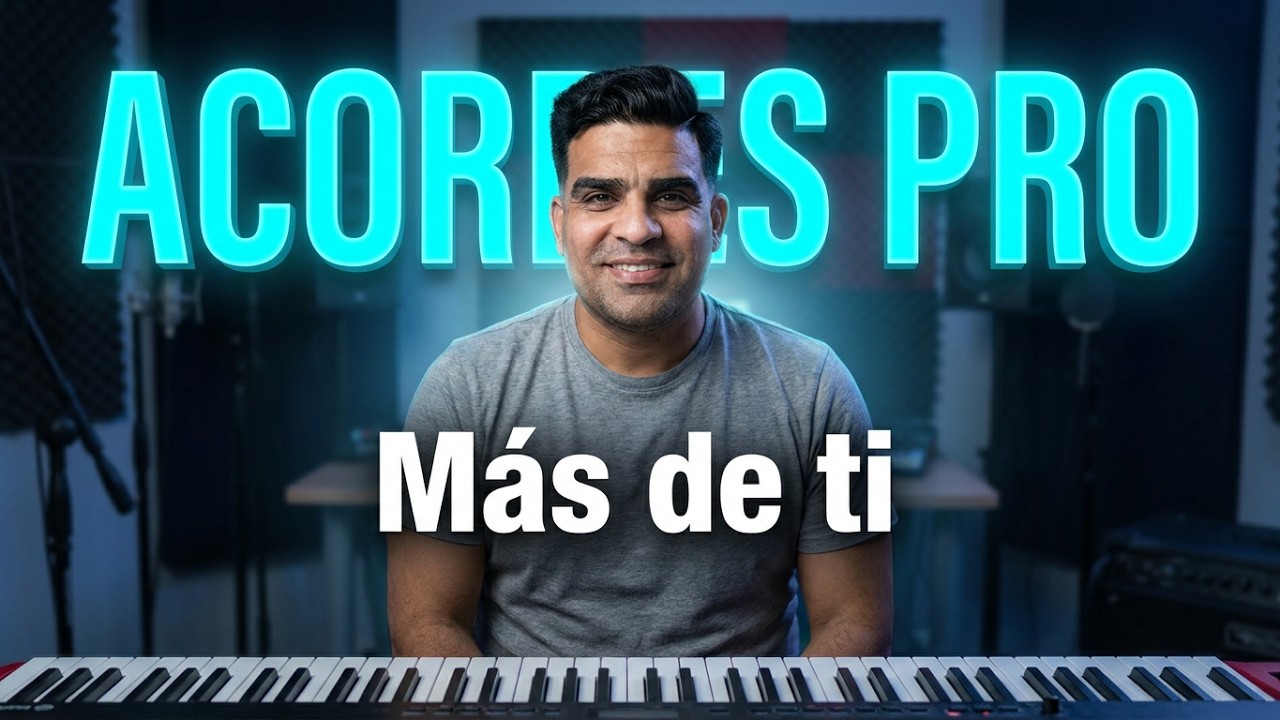 Más de ti "Acordes PRO" Ángel Torres