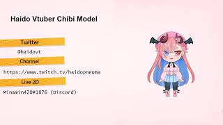 [Live2D Showcase] Haido Vtuber Chibi