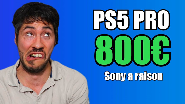 800€ LA PS5 PRO - Sony a raison, vous êtes des pigeons