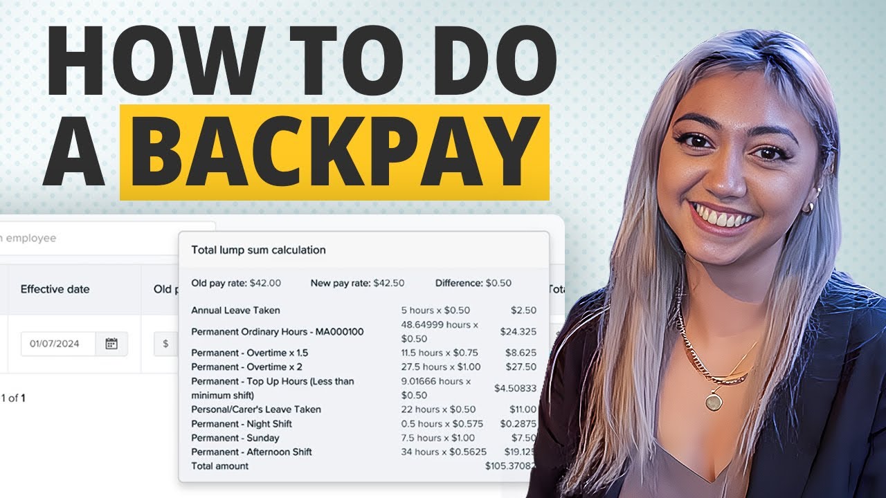 How to Do a Backpay with Employment Hero Payroll Automation