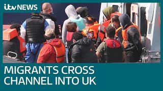 ITV News films one of the latest groups of migrants to arrive in the UK | ITV News
