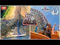 New Texas Giant Front Row And Back Row POV 5K 60FPS First RMC Hybrid Ever Six Flags Over Texas