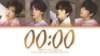 Bts00000 Oclock Song Colour Code Lyrics