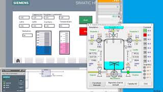 PLCSIM con simulatore di processo VirSimPLC screenshot 4