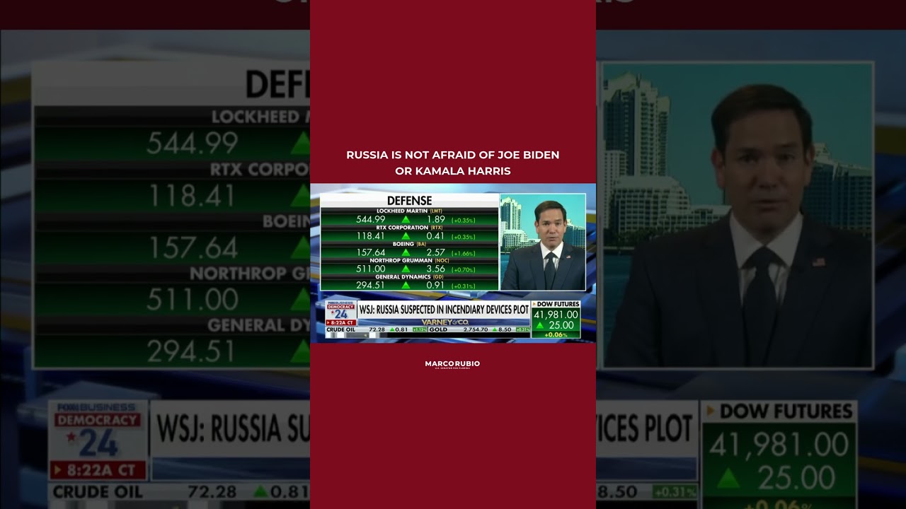 Russia is not afraid of #JoeBiden or #KamalaHarris