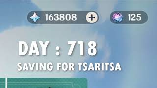 DAY 718 SAVING FOR TSARITSA