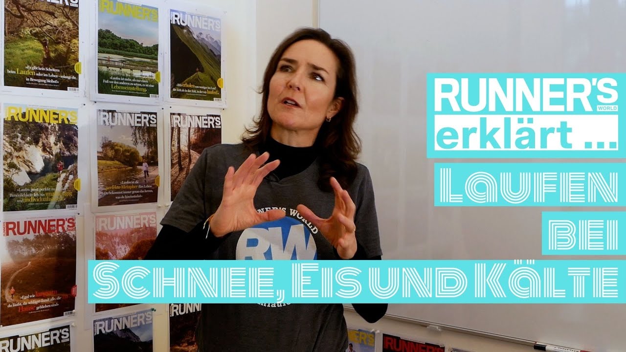 RUNNER’S WORLD erklärt ... was man beim Lauftraining im Winter beachten sollte