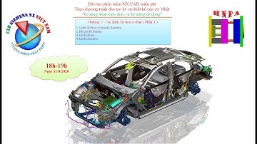 [NX-Training]-Chương 3 : Các lệnh 3D hóa cơ bản ( Phần 1 )