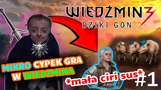 MIKRO CYPEK - PIERWSZY RAZ W WIEDŹMINIE 👩‍🦽🔥🏳‍🌈