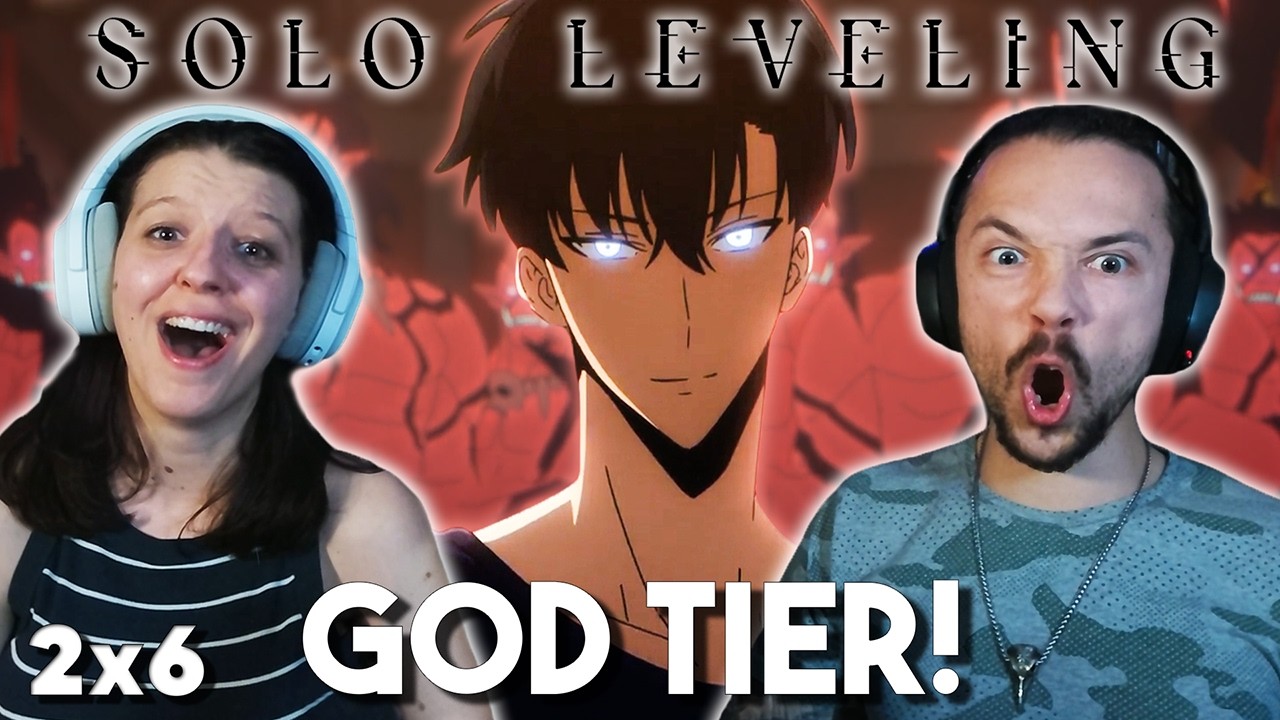 JINWOO VS KARGALGAN🔥 | SOLO LEVELING | 2x6 Reaction