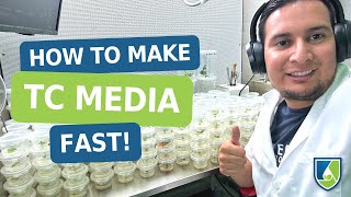 Speed Up Your Tissue Culture Media Preparation: Tips from Our Lab Director Francisco