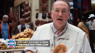 Mike Invites You To Break Bread With Him In Israel | Huckabee screenshot 1