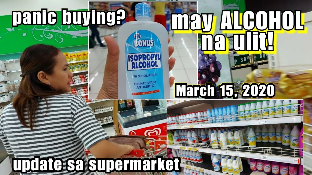 NAG PANIC BUYING? | MAY ALCOHOL NA! | UPDATE SA SUPERMARKET | COMMUNITY QUARANTINE |vlog#17