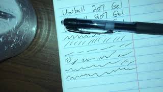 Uni-ball 207 Plus+ Gel Pen Review (Comparison to Signo 207) 