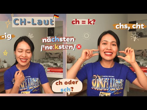 Deutsche AUSSPRACHE verbessern | Ich-Laut oder Ach-Laut? CH -Laut | Deutsch lernen Âm CH tiếng Đức